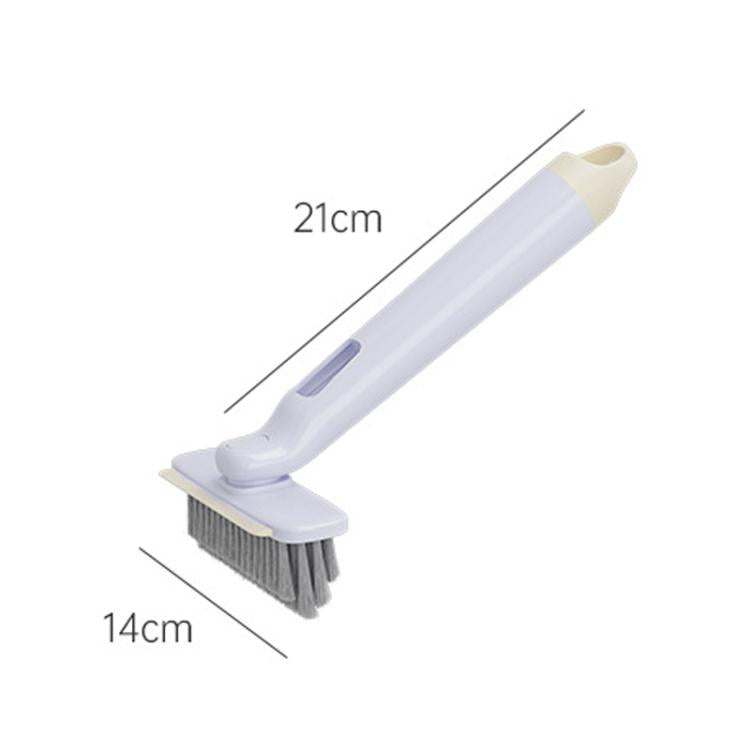 Multifunctional Liquid Spray Gap Stiff Brush Bathroom Tile Cleaning Brush