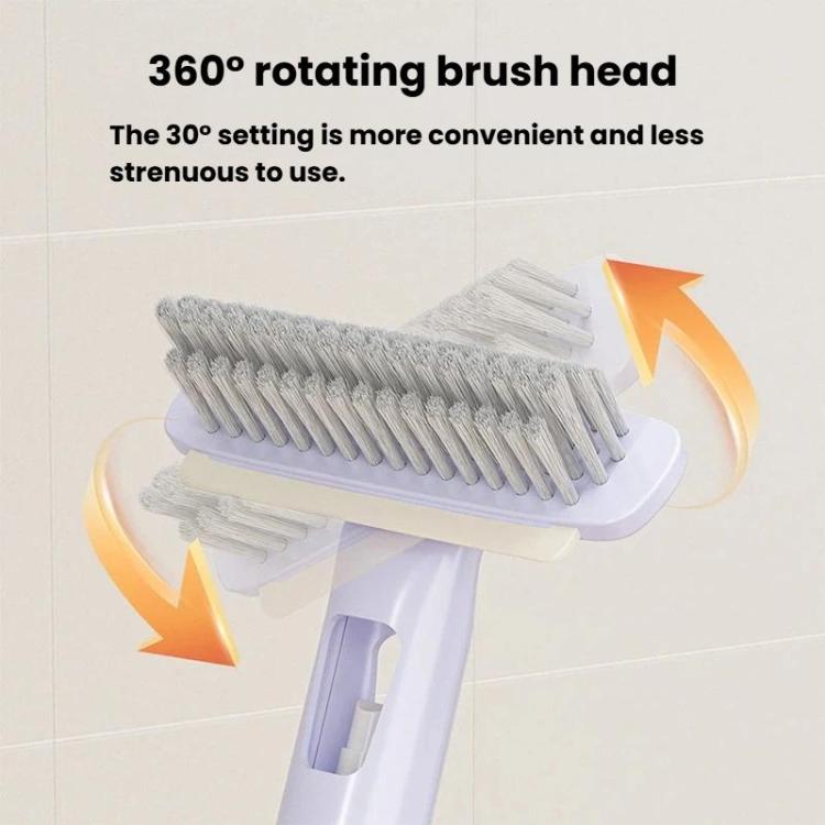 Multifunctional Liquid Spray Gap Stiff Brush Bathroom Tile Cleaning Brush