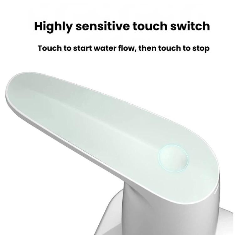 Touch Control Electric Water Pump For Bottled Water Portable Rechargeable Water Dispenser, No Base, With Base