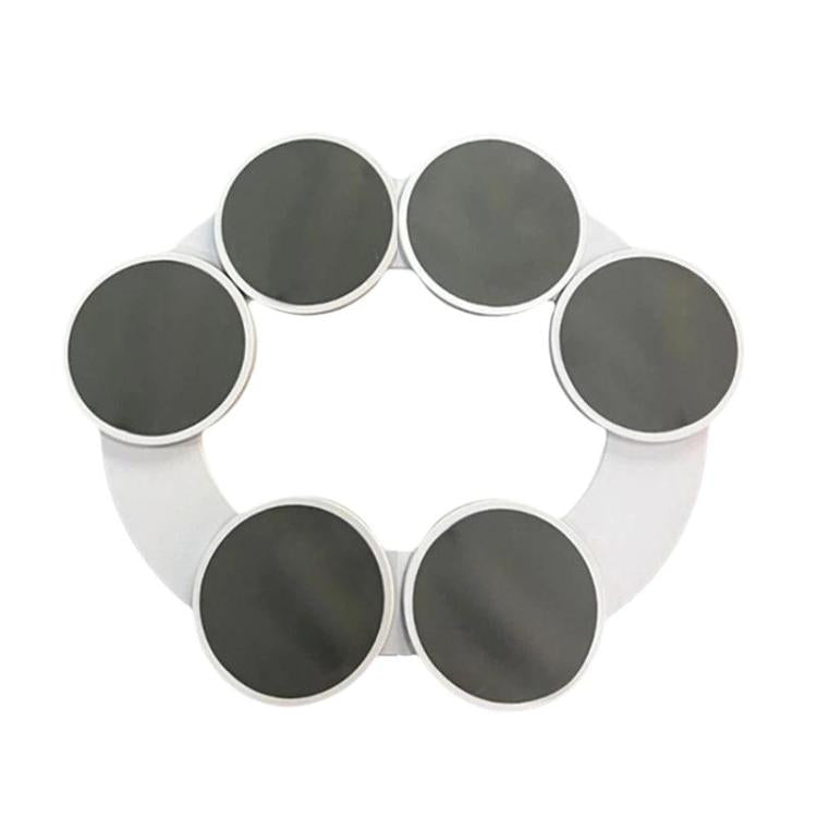 Dining Table Rotatable Serving Tray Portable Rotating Dinner Plate For Gathering, 8 Plates, 6 Plates, 4 Plates, 2 Plates + 2 Boards
