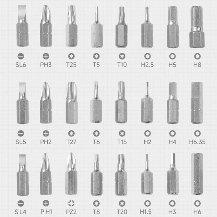 24 in 1 Multi-functional Ratchet Screwdriver Set