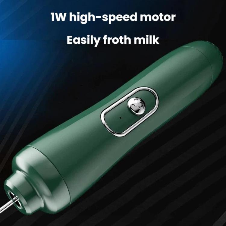 KJBQ-4 Handheld Electric Milk Frother Wireless Battery-Powered Egg Whisk For Home