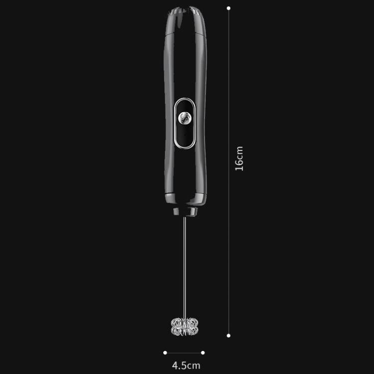 KJBQ-4 Handheld Electric Milk Frother Wireless Battery-Powered Egg Whisk For Home