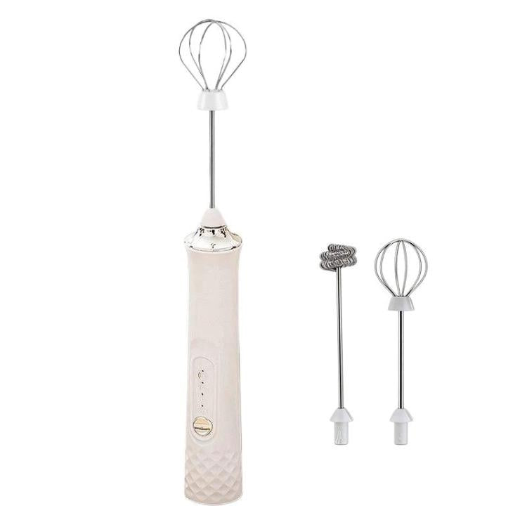 Wireless Mini Electric Milk Frother For Home Handheld Egg & Cream Whisk, R-3 White, R-3 Black, R-4 White, R-4 Black