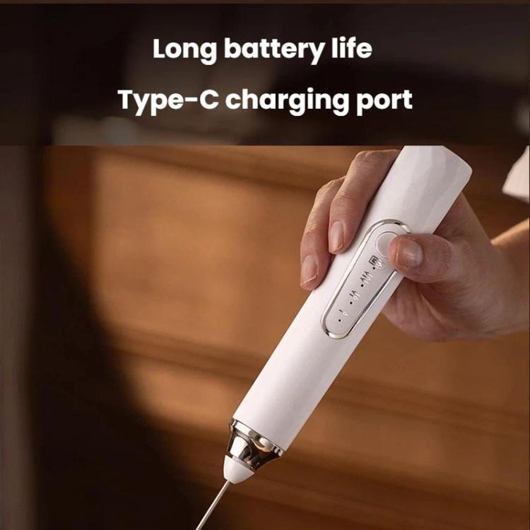 Electric Milk Frother & Coffee Foamer Home Use Handheld Wireless Mini Egg Whisk, Dual-Head White, Dual-Head Black, Dual-Head With Box White, Dual-Head With Box Black, Three-Head With Ear Hook Bracket White, Three-Head With Ear Hook Bracket Black       ...