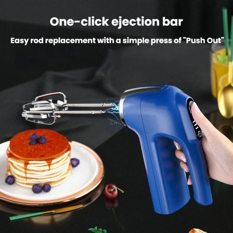 Home Use Handheld Electric Egg Whisk Wireless Dual-Head Dough Mixer & Blender