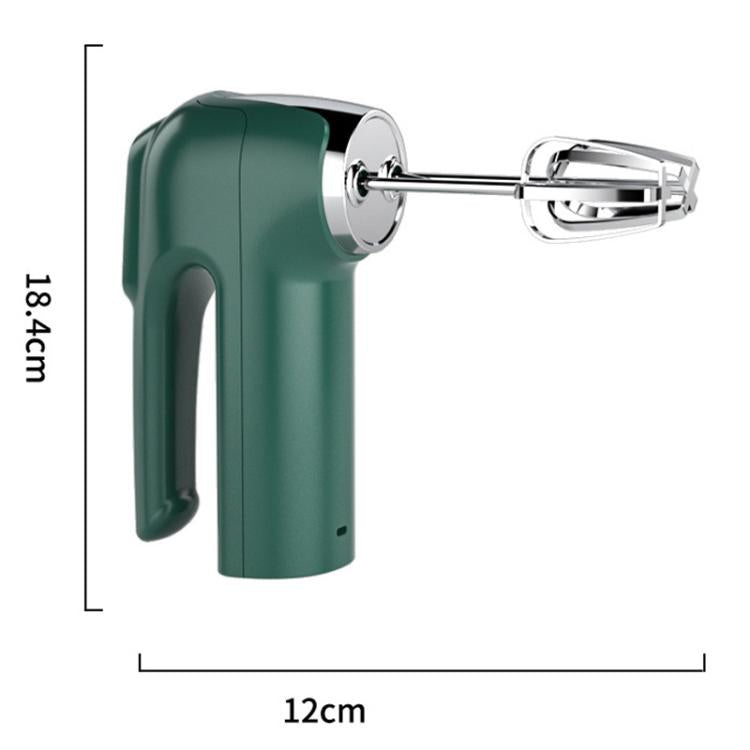 Home Use Handheld Electric Egg Whisk Wireless Dual-Head Dough Mixer & Blender
