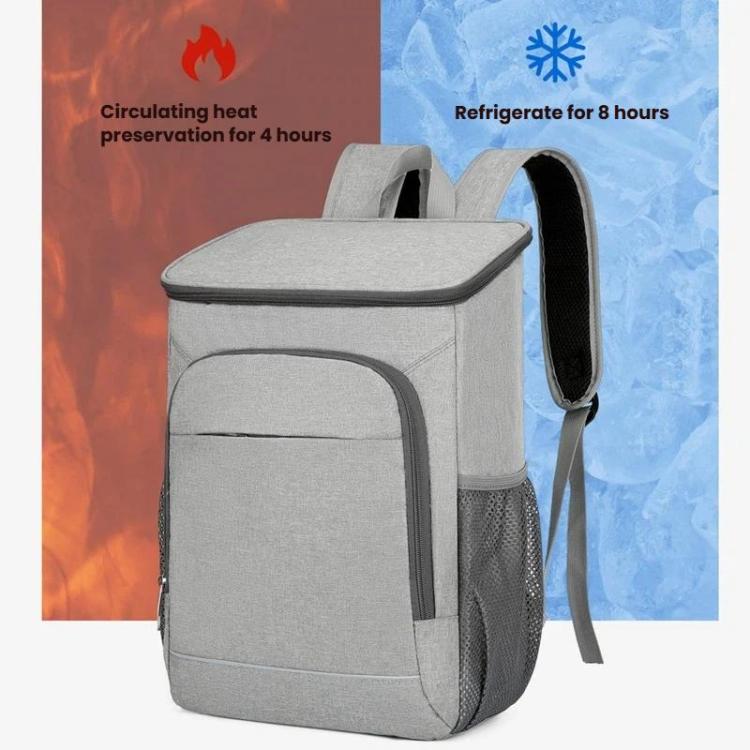 Vanaheimr Outdoor Insulated Backpack Large Capacity Leak-Proof Thermal Bag for Camping & Picnic