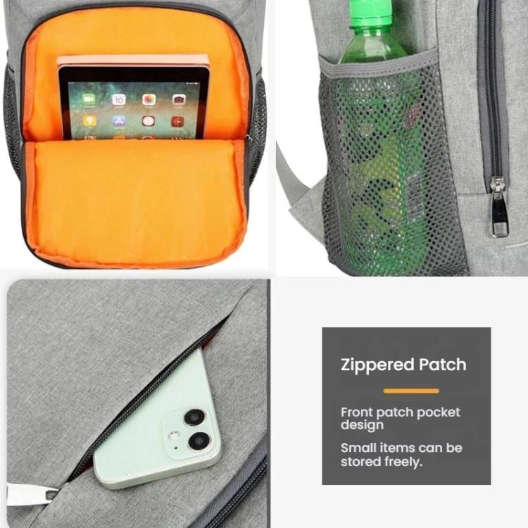 Vanaheimr Outdoor Insulated Backpack Large Capacity Leak-Proof Thermal Bag for Camping & Picnic