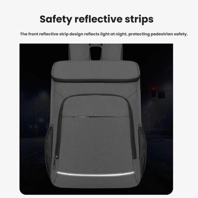 Vanaheimr Outdoor Insulated Backpack Large Capacity Leak-Proof Thermal Bag for Camping & Picnic
