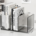Acrylic Bookends & Document Holder Desktop Book Organizer For Office