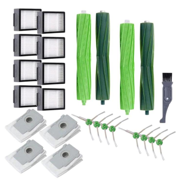 25pcs /Set Sweeping Robot Accessories For iRobot Roomba i7 / i7+ / i3 / E5 / i3+ / i4 / i6 / i6+ / i8 / i8+, 25pcs /Set