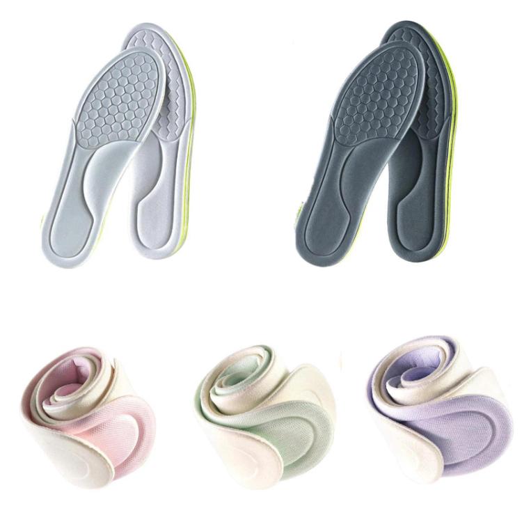 3pairs Odor-Resistant Breathable Ultra-Soft Sports Insoles, 35-36, 37-38, 39-40, 41-42, 43-44, 45-46