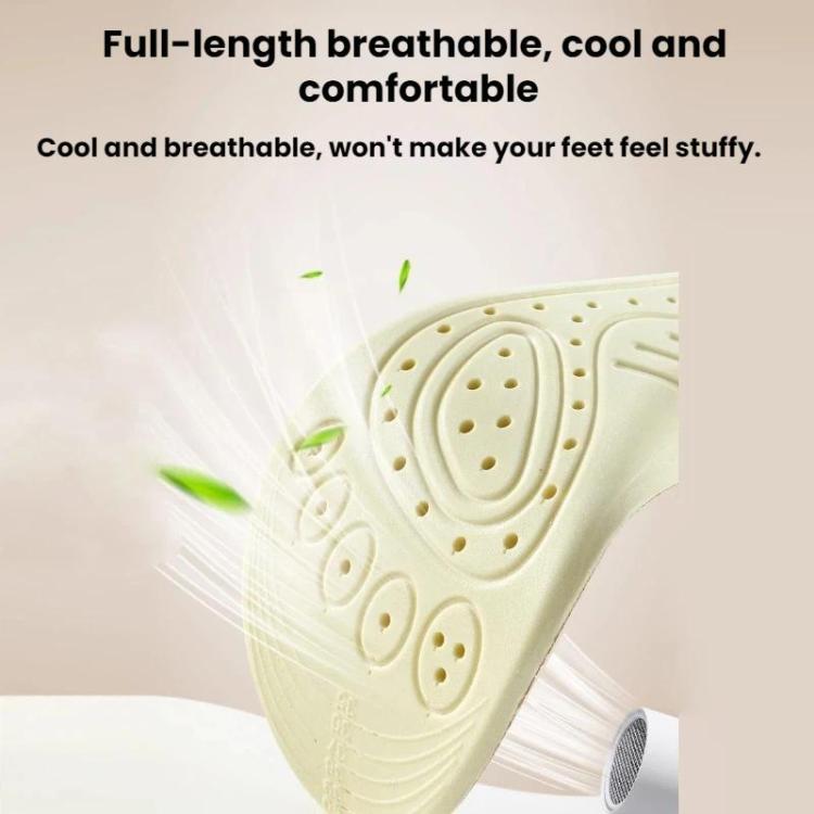 Sports Leisure Anti-odor Sweat-absorbing Cork Thickened Arch Support Insoles, 35-36, 37-38, 39-40, 41-42, 43-44, 45-46