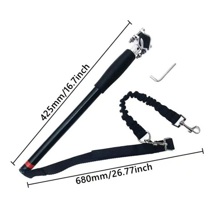 360-Degree Rotation Anti-Pull Dog Leash For Cycling Elastic Buffer Bungee Dog Leash, 360-Degree Rotation