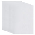 Odorless A4 Water-Soluble Adhesive Non-Woven Fabric Self-Adhesive DIY Embroidery Paper, 10pcs 21 x 30cm