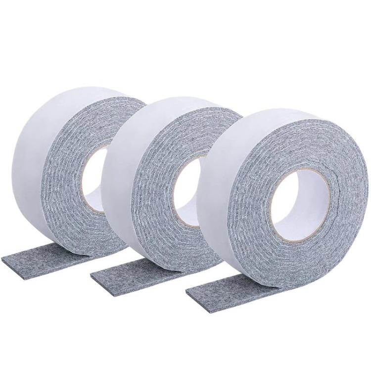 Windows Self-Adhesive Anti-Condensation Water Absorption Strips Moisture Absorption Felt Strips For Bedroom Bathroom, 3pcs