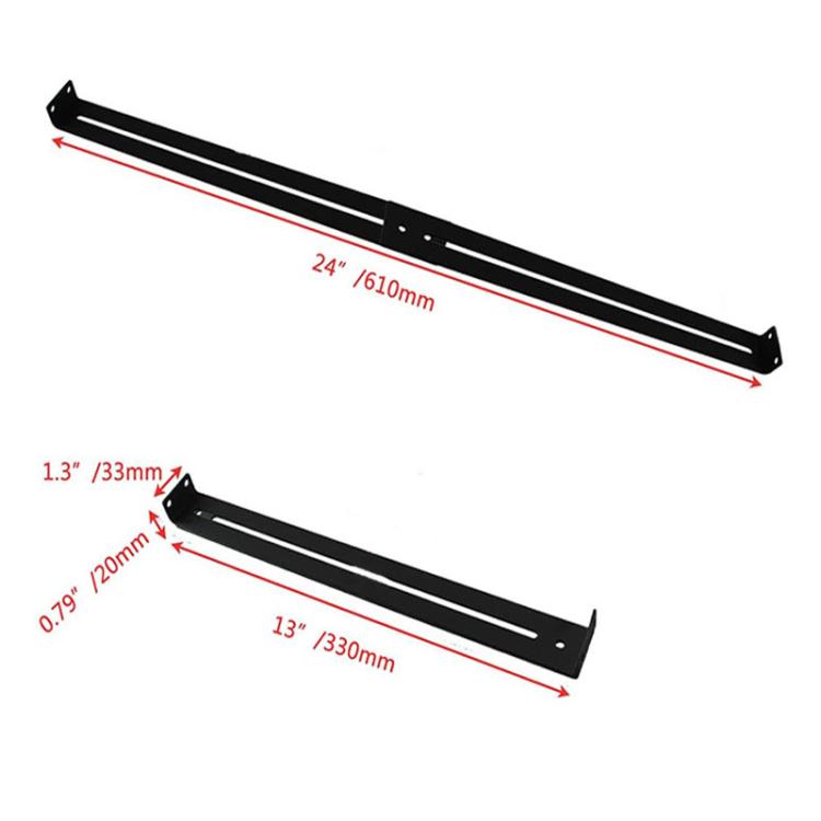 Drawer Repair Kit Furniture Reinforcement Repair Brackets For Wood / Particle Board / MDF Drawer Cabinets, 1, 2