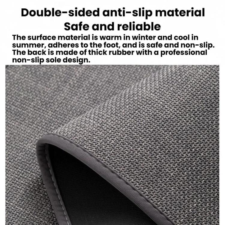 Simple Linen Water-Absorbent Floor Mat For Bathroom Dirty-Resistant Anti-Slip Bath Mat, 45 x 70cm, 50 x 80cm, 60 x 90cm, 30 x 40cm