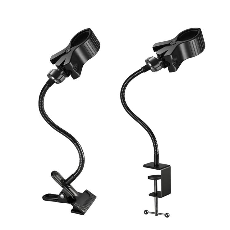 Flexible Hose Desk Clamp Mount Hands-Free Multi-Purpose Holder for Hair Dryer, Mini Fan, Flashlight, and Microphone, 20cm U10, 20cm U11, 30cm U10, 30cm U11, 40cm U10, 40cm U11, 50cm U10, 50cm U11
