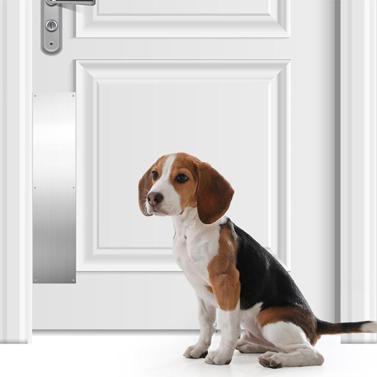 Indoor & Outdoor Door Kick Plate Metal Door Panel Protector, Door Kick Plate