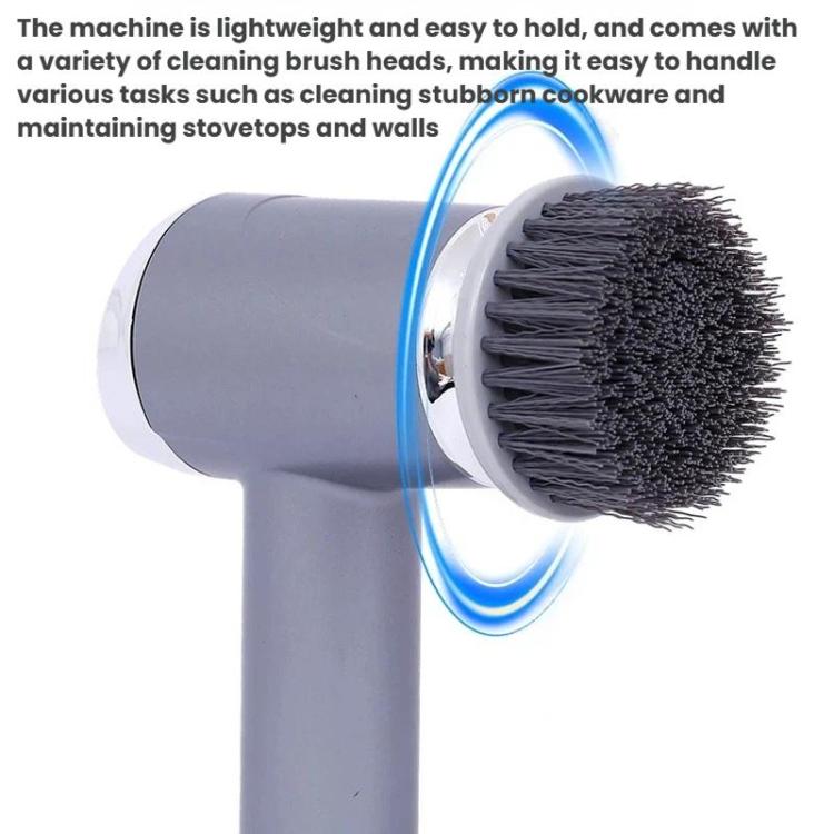 JIEBEIDA 14pcs /Set Kitchen Handheld Scrubber With Multiple Brush Heads