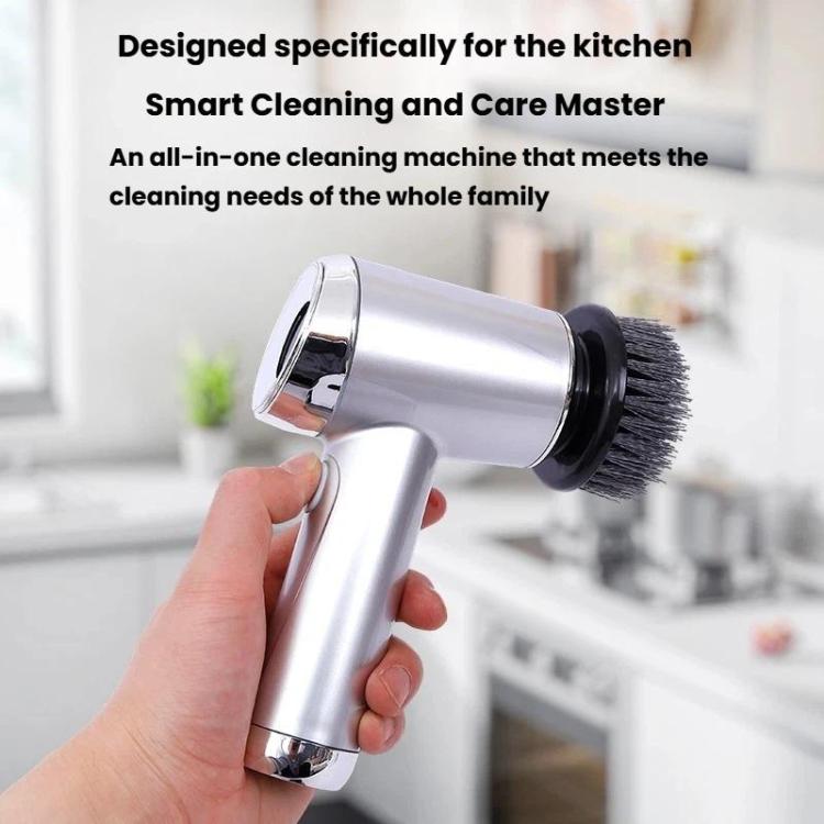 JIEBEIDA 14pcs /Set Kitchen Handheld Scrubber With Multiple Brush Heads