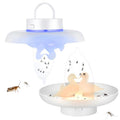 Flea & Mosquito Trap USB/AAA Battery Powered Indoor/Outdoor Insect Catcher with Blue & Warm Light
