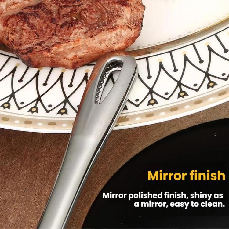 Stainless Steel Barbecue Tongs For Buffets Kitchen Heat-resistant Food Tongs, 24cm, 201 Stainless Steel