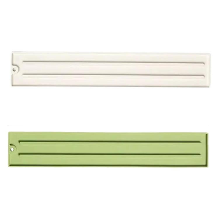 Narrow Non-slip Draining Kitchen Stovetop Spatula Storage Mat