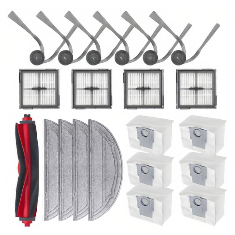 For Roborock Q10 S5 & Q10 S5+ Robot Vacuum Replacement Parts Kit Accessory Bundle, 9 In 1 Set, 18 In 1 Set, 15 In 1 Set, 21 In 1 Set