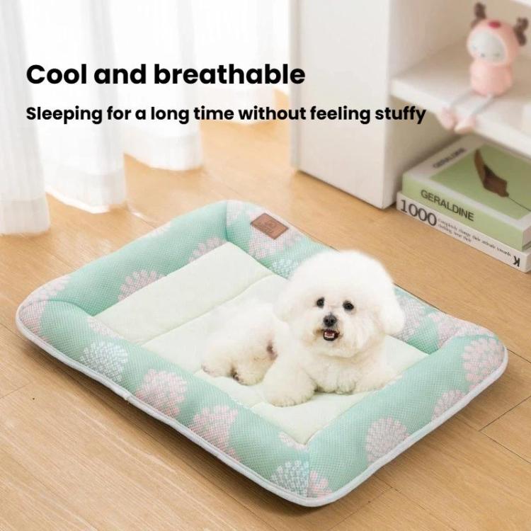 Yixing Pet Summer Cooling Mat Breathable Universal Dog Bed Pad, XS, S, M, L