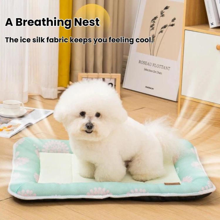 Yixing Pet Summer Cooling Mat Breathable Universal Dog Bed Pad, XS, S, M, L