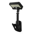 Solar Intelligent Motion Sensor Clip-On Light Outdoor Courtyard & Lawn Lamp, White Light, Warm Light, Three-Color Light Black, Three-Color Light White