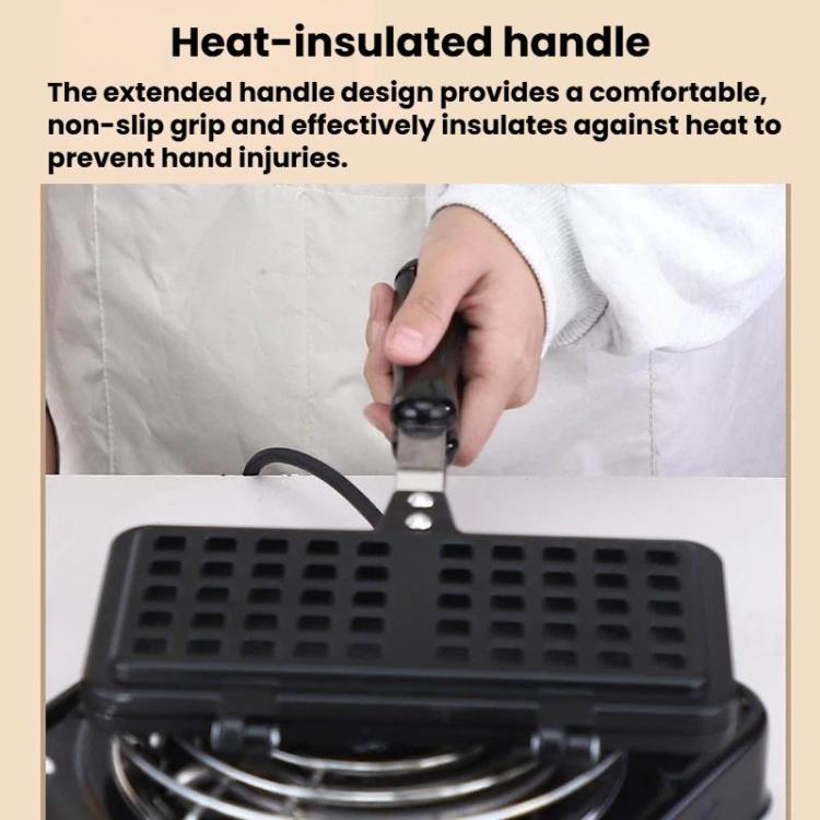 Non-Stick Sandwich & Waffle Baking Pan Waffle Mold For Gas Stove & Induction Cooker, Bilateral