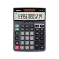 OSALO DJ-140D  Check & Correction Calculator 14 Digits with 112-Step Review Solar Power for Office Accounting and Finance, DJ-140D
