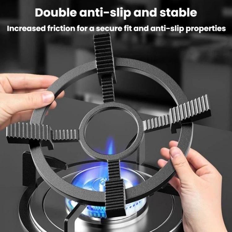 Universal Cast Steel Non-Slip Rack For Woks & Milk Pans Household Kitchen Stove Support Stand, Universal Woks Rack