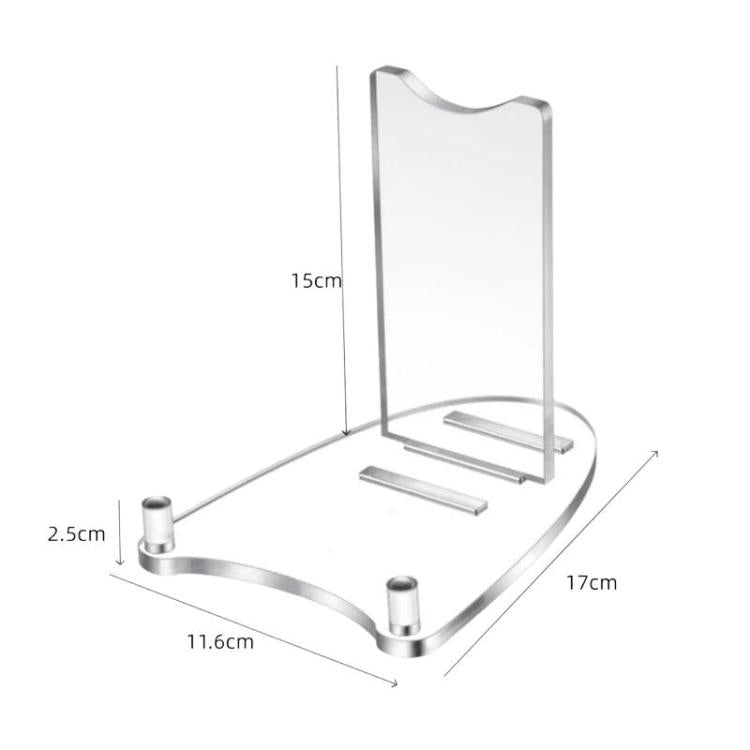 Adjustable Acrylic Photo Frame Stand For 7-12 Inch Frames, Plates & Books Display, YX241