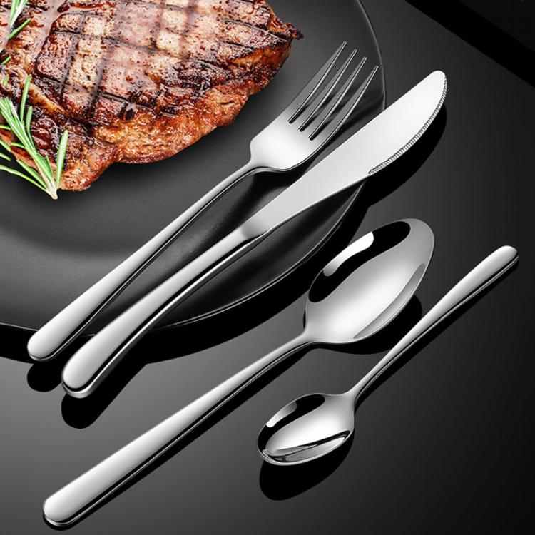 LsCook Stainless Steel Tableware, 304 No. 1 Pointed Spoon, 304 No. 1 Fork, 420 Knife, 304 No. 1 Fork+420 Knife, 304 No. 1 Fork+304 No. 1 Pointed Spoon, 304 No. 1 Fork+304 No. 1 Pointed Spoon+420 Knife                                                    ...