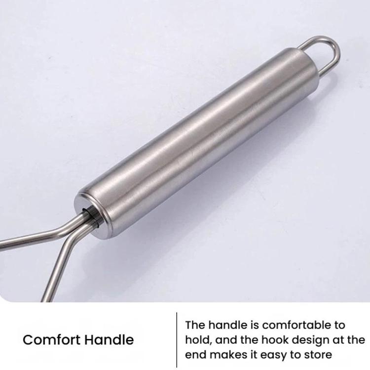 Stainless Steel Potato Masher, LsCook Wavy