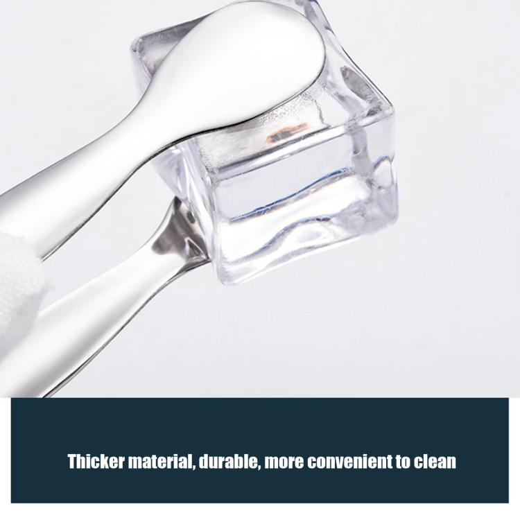 304 Stainless Steel Ice Tongs Sugar Cube Clip, LsCook Small Round Head