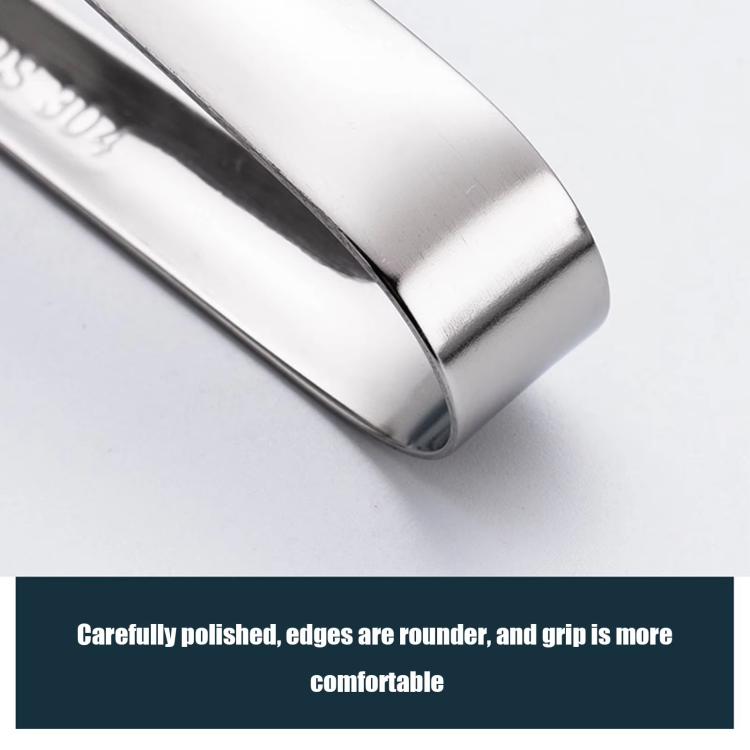 304 Stainless Steel Ice Tongs Sugar Cube Clip, LsCook Small Round Head