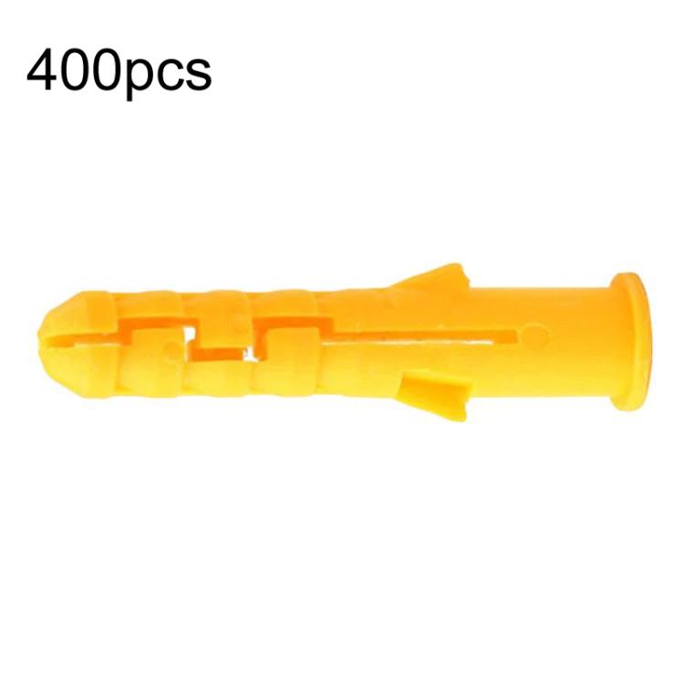 400pcs Plastic Screw Expansion Pipe Mini Rubber Plug Wall Anchor, M6 x 30mm Yellow, M6 x 80mm Yellow, M8 x 40mm Yellow, M8 x 80mm Yellow, M8 x 120mm Yellow, M10 x 50mm Yellow, M10 x 80mm Yellow, M10 x 120mm Yellow, M6 x 30mm Grey, M8 x 40mm Grey       ...