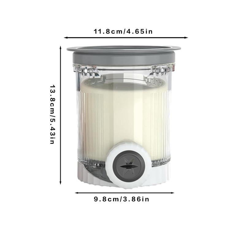 For Ninja NC700 / NC701 Ice Cream Maker 4pcs /Pack Replacement Ice Cream Cups Storage Tanks, A Type, B Type