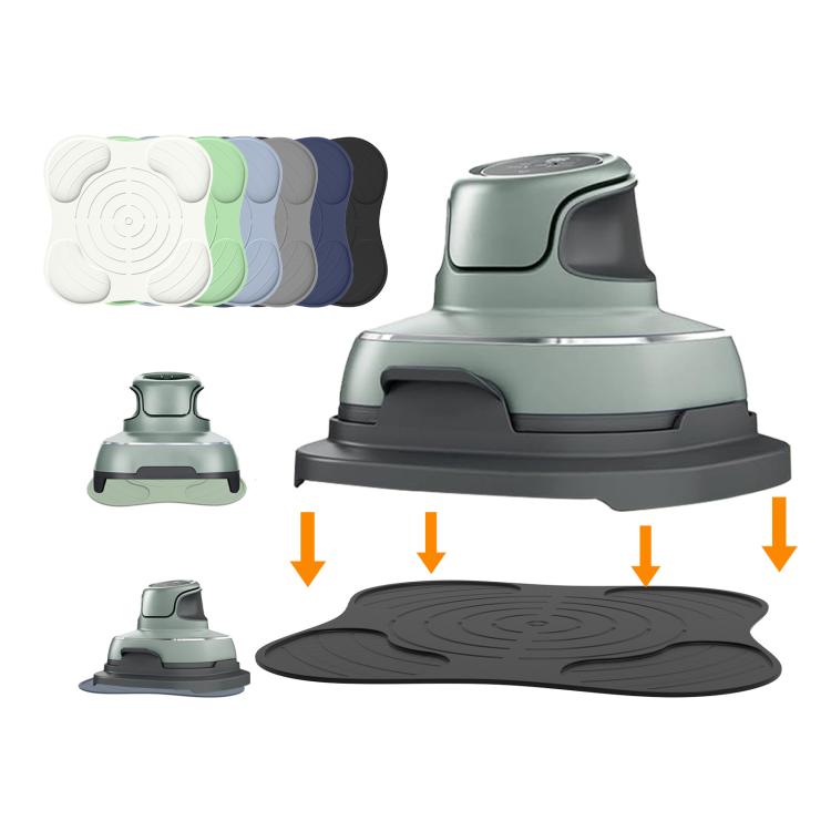 For Ninja FN101GY Crispi Air Fryer Lid Rest Heat Resistant Mat Non-Slip Silicone Pad Protects Countertops from Hot Oil & Steam
