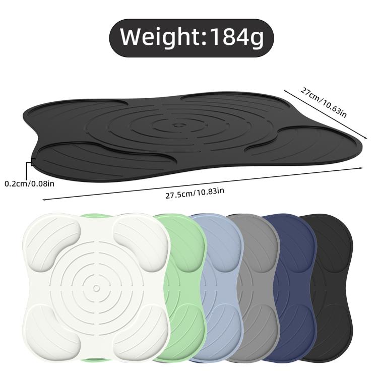 For Ninja FN101GY Crispi Air Fryer Lid Rest Heat Resistant Mat Non-Slip Silicone Pad Protects Countertops from Hot Oil & Steam