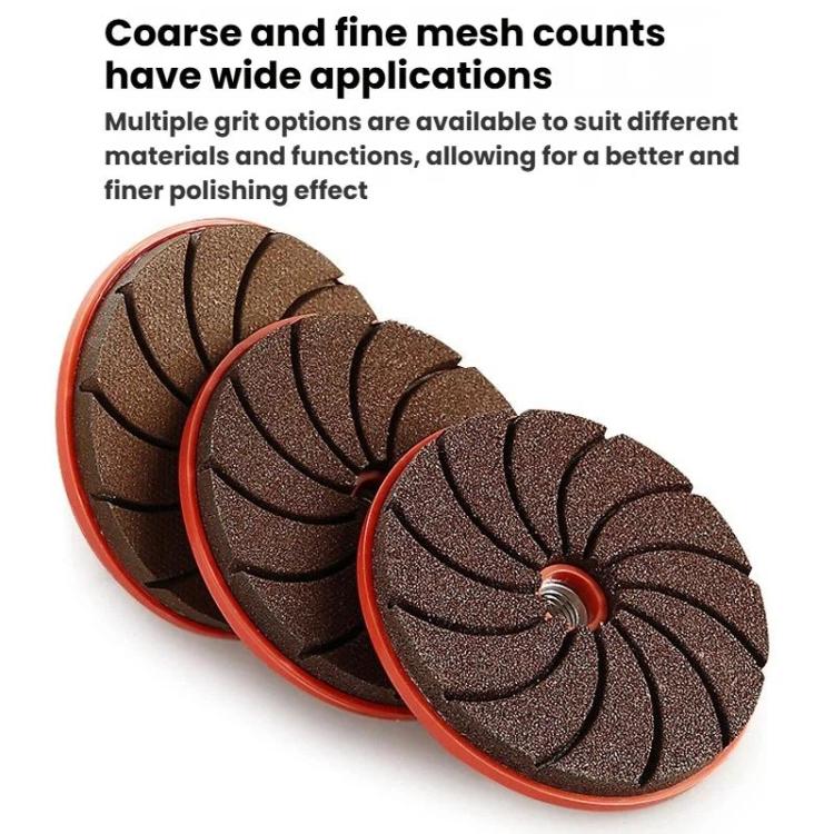 Integrated Grinding Disc Tile Edge Grinding Wheel, M10 50 Grit, M10 100 Grit, M10 200 Grit, M14 50 Grit, M14 100 Grit, M14 200 Grit