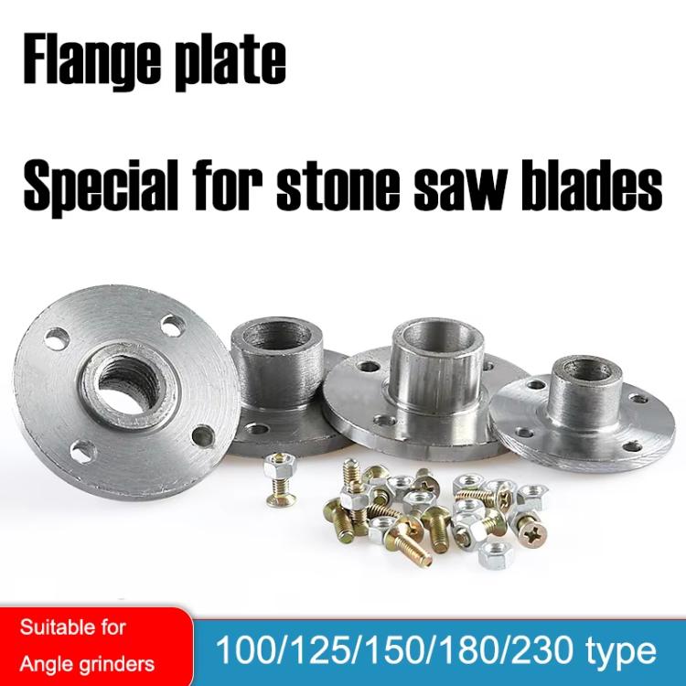 Angle Grinder Cutting Disc Positioning Plate Flange Plate Fixing Screw Clamp, M10 20mm Hole, M14 22mm Hole, M14 25.4mm Hole, M16 22mm Hole
