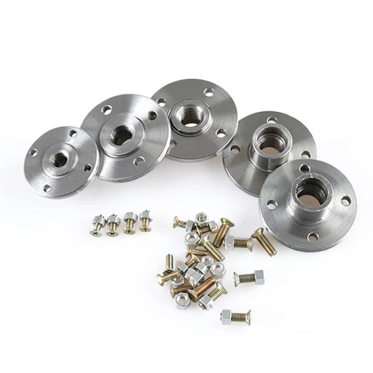 Angle Grinder Cutting Disc Positioning Plate Flange Plate Fixing Screw Clamp, M10 20mm Hole, M14 22mm Hole, M14 25.4mm Hole, M16 22mm Hole