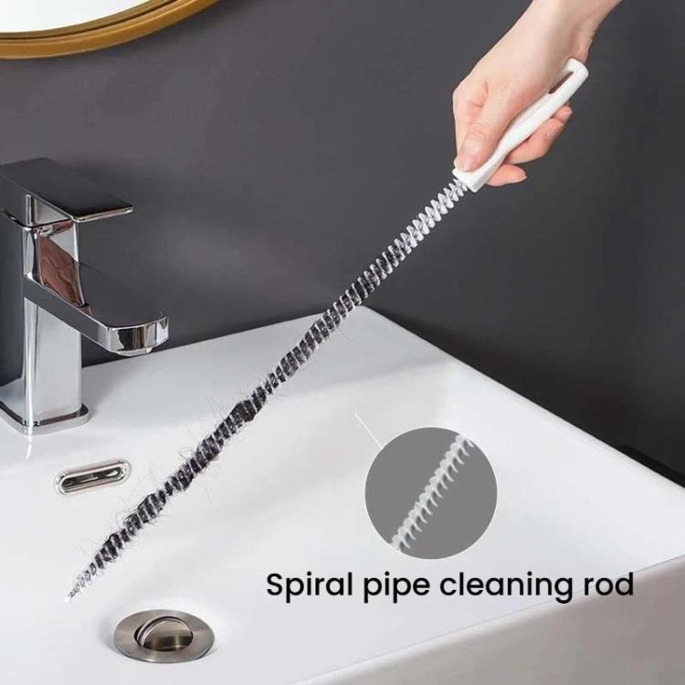 LsCook 60cm Pipe Cleaning Brush Drain Hair Removal Pipe Unclogging Tool